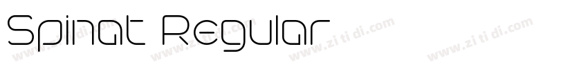 Spinat Regular字体转换
